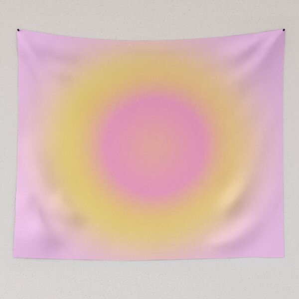 Item preview,   Healing With  Pink and Yellow  Aura Gradient Ombre Sombre Abstract  designed and sold by Tamas Das.