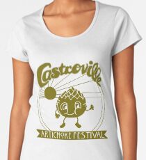 The ORIGINAL CASTROVILLE ARTICHOKE FESTIVAL - Dustin's shirt in Stranger Things! Women's Premium T-Shirt
