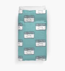 Hello I'm Reading Duvet Cover