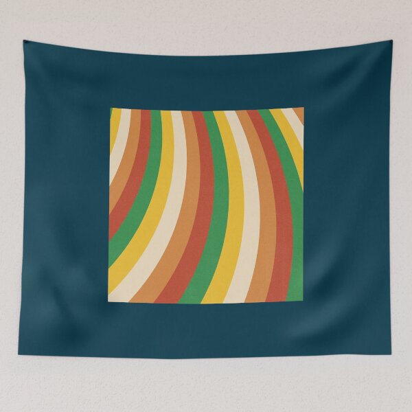 Item preview, Abstract retro stripes hippie design decorative pattern  designed and sold by GottliebLesley.