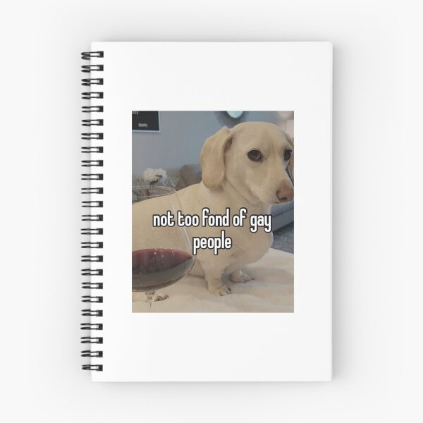 Item preview, homophobic dog  designed and sold by Lilah Mastin.