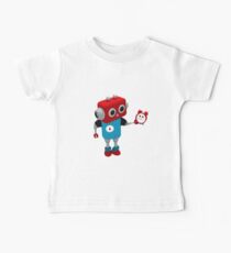 Zoi Robot with a Friend Baby Tee