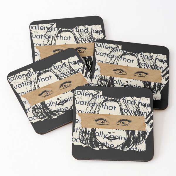Item preview, Girl Sketch on ripped paper designed and sold by TypeWrite.