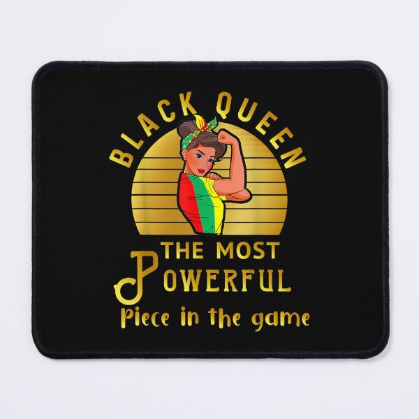 Item preview, Black Queen The Most Powerful Piece in Game Women Melanin designed and sold by Levidean.