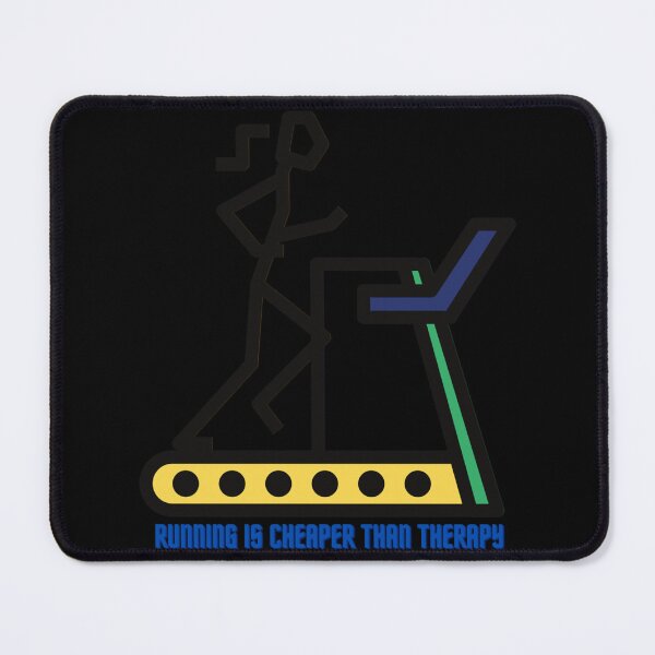 Item preview, Running Is Cheaper Than Therapy Sticker designed and sold by monica45je.