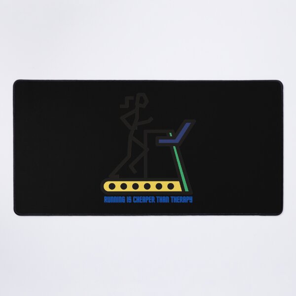 Item preview, Running Is Cheaper Than Therapy Sticker designed and sold by monica45je.
