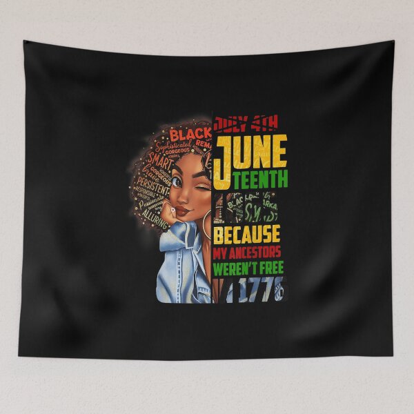 Item preview, Remembering My Ancestors Junenth Black Freedom 1865 Gift designed and sold by Levidean.