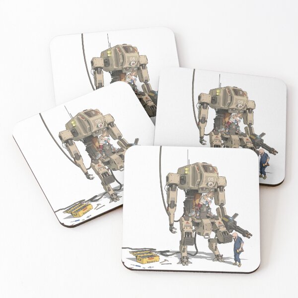 Item preview, Anime Military Mech Robot designed and sold by DoctorCocoBean.