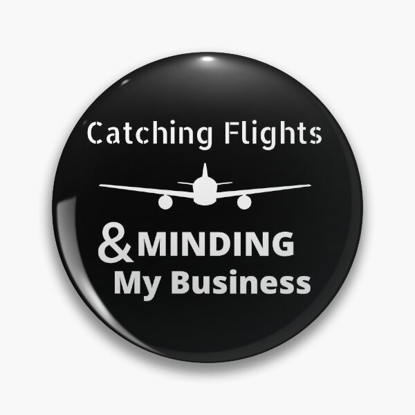 Item preview, catching flight and minding my business  designed and sold by Allentee.