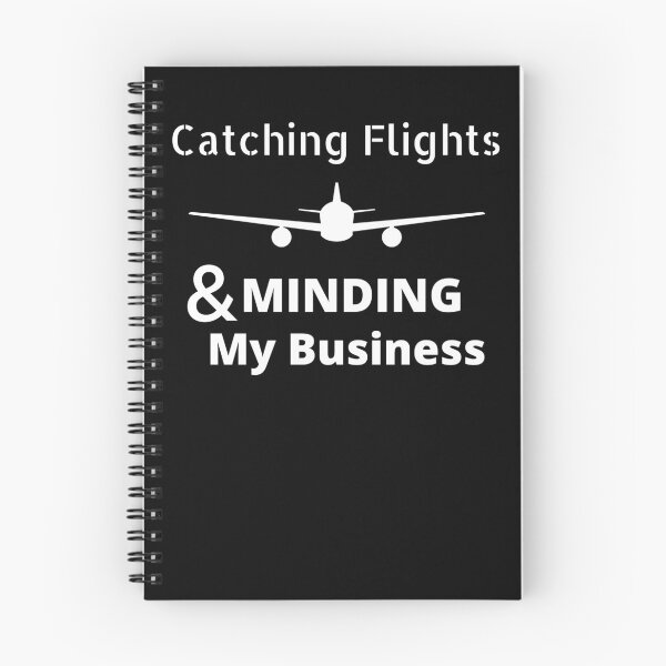 Item preview, catching flight and minding my business  designed and sold by Allentee.