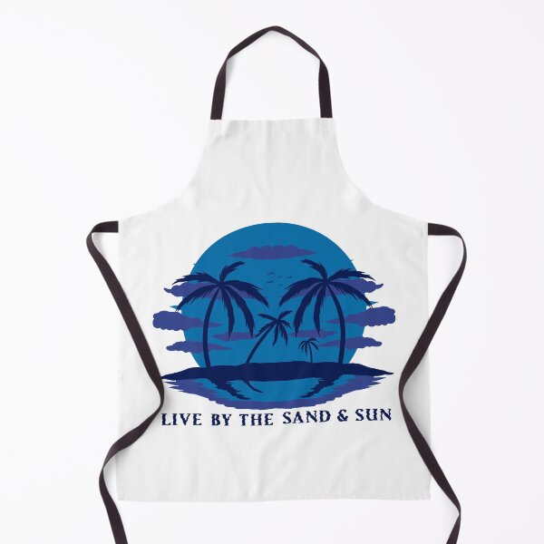 Item preview, Live by the sun and sand Blue designed and sold by Unaiza Khalid.