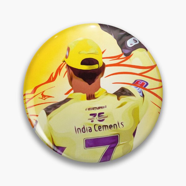 Item preview, MS Dhoni Chennai Super Kings CSK wallpaper Whistlepodu designed and sold by ArtParadox.