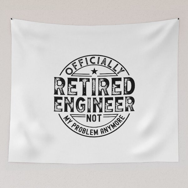 Item preview, Retired Engineer designed and sold by wittyshop.