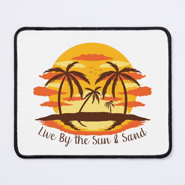Item preview, Live by the sun and sand Orange2 designed and sold by Unaiza Khalid.