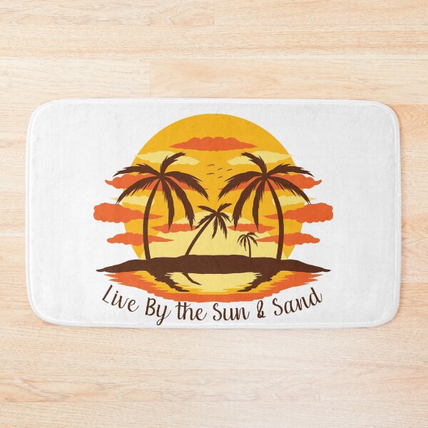 Item preview, Live by the sun and sand Orange2 designed and sold by Unaiza Khalid.