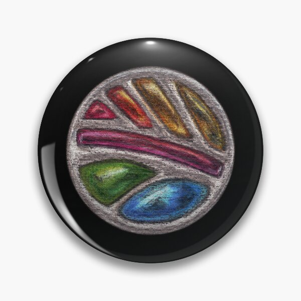 Item preview, GEM CIRCLE RAW SKETCH designed and sold by Sara-Rae.