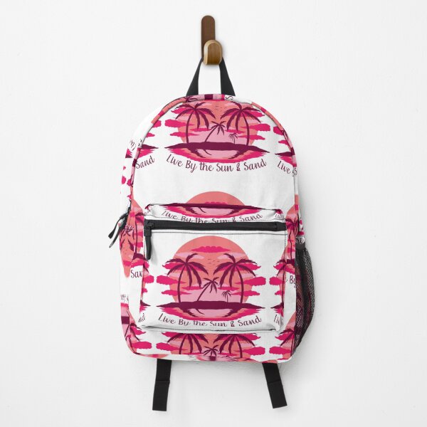Item preview, Live by the sun and sand Pink designed and sold by Unaiza Khalid.