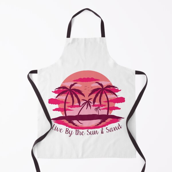 Item preview, Live by the sun and sand Pink designed and sold by Unaiza Khalid.