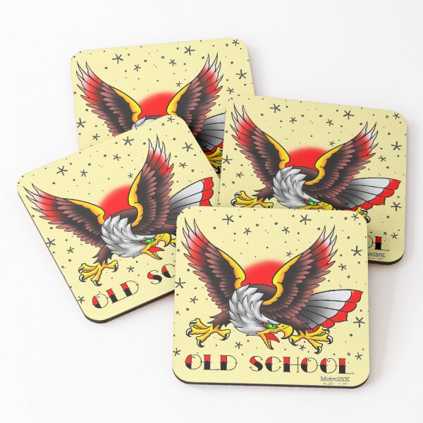 Item preview, Traditional Eagle Tattoo  designed and sold by MetroInk.