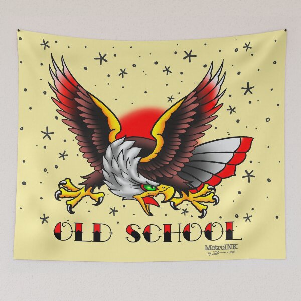 Item preview, Traditional Eagle Tattoo  designed and sold by MetroInk.