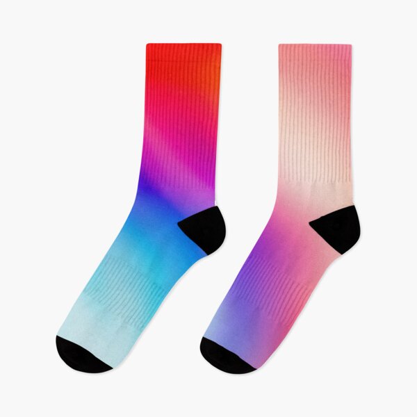Item preview, Spiritual Red And Blue Aura Gradient Ombre Sombre Abstract  designed and sold by Tamas Das.