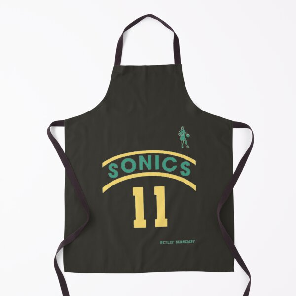 Item preview, Detlef Schrempf Retro Supersonics Jersey 90s Style Fan Art designed and sold by HarleyAllan.