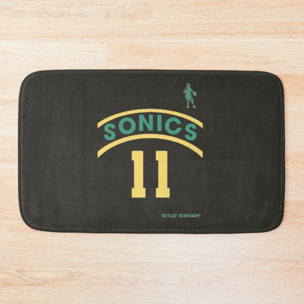 Item preview, Detlef Schrempf Retro Supersonics Jersey 90s Style Fan Art designed and sold by HarleyAllan.