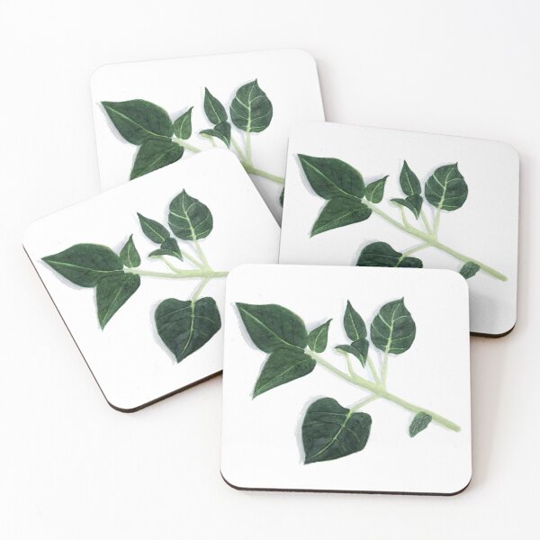 Item preview, GREEN LEAVES RAW SKETCH designed and sold by Sara-Rae.