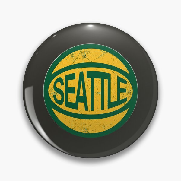 Item preview, Seattle Retro Ball - Green 1 designed and sold by HarleyAllan.