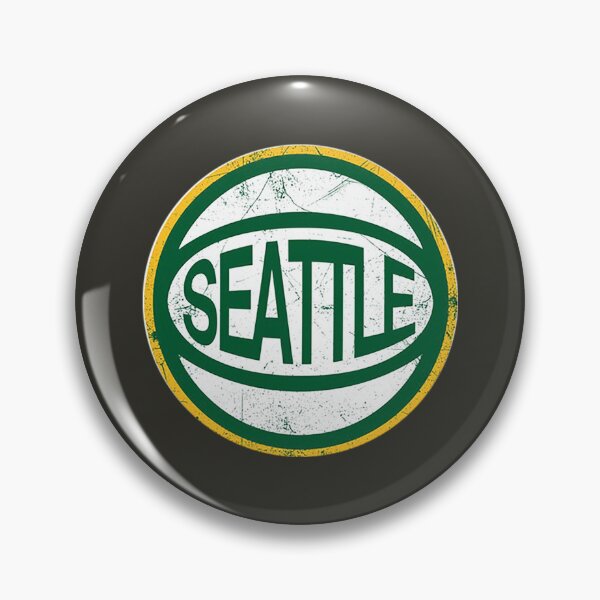 Item preview, Seattle Retro Ball - Green 2  designed and sold by HarleyAllan.