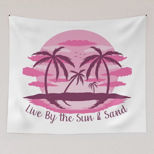 Item preview, Live by the sun and sand Purple 2 designed and sold by Unaiza Khalid.