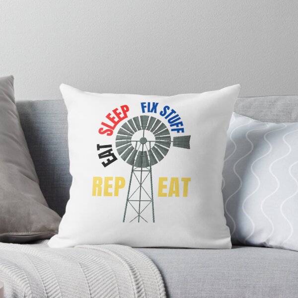 Item preview, Copy of Eat sleep fix stuff repeat designed and sold by Houssine100.