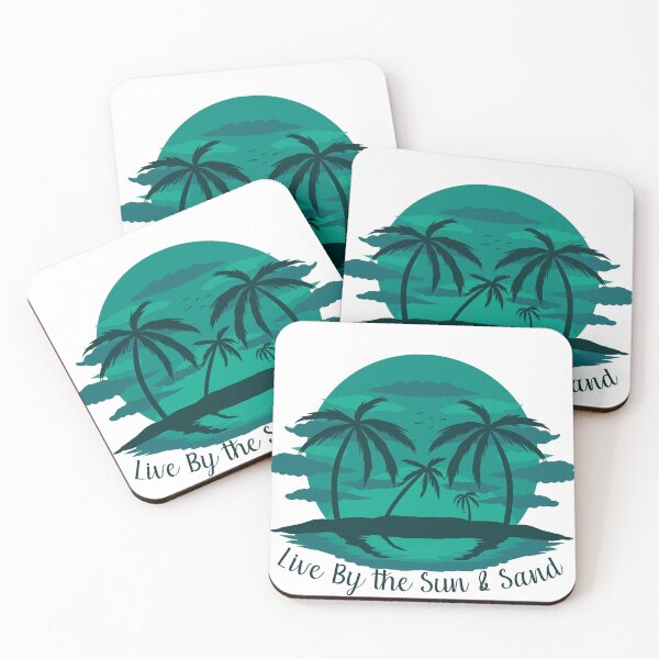 Item preview, Live by the sun and sand Green 2 designed and sold by Unaiza Khalid.