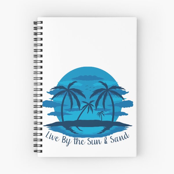 Item preview, Live by the sun and sand Blue 2 designed and sold by Unaiza Khalid.