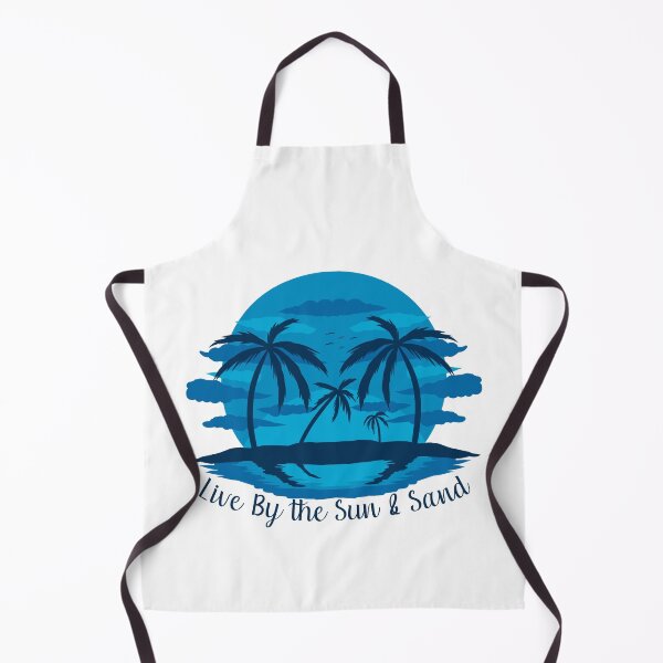 Item preview, Live by the sun and sand Blue 2 designed and sold by Unaiza Khalid.