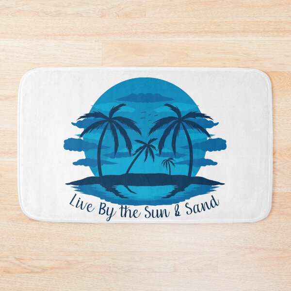 Item preview, Live by the sun and sand Blue 2 designed and sold by Unaiza Khalid.