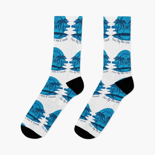 Item preview, Live by the sun and sand Blue 2 designed and sold by Unaiza Khalid.