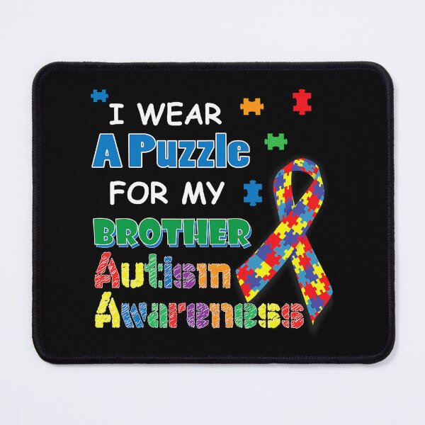 Item preview, I Wear A Puzzle For My Brother Autism Awareness designed and sold by HaaChris-Artis.