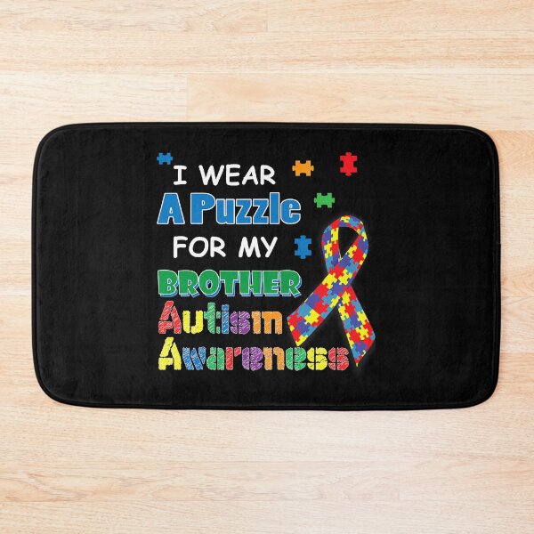 Item preview, I Wear A Puzzle For My Brother Autism Awareness designed and sold by HaaChris-Artis.
