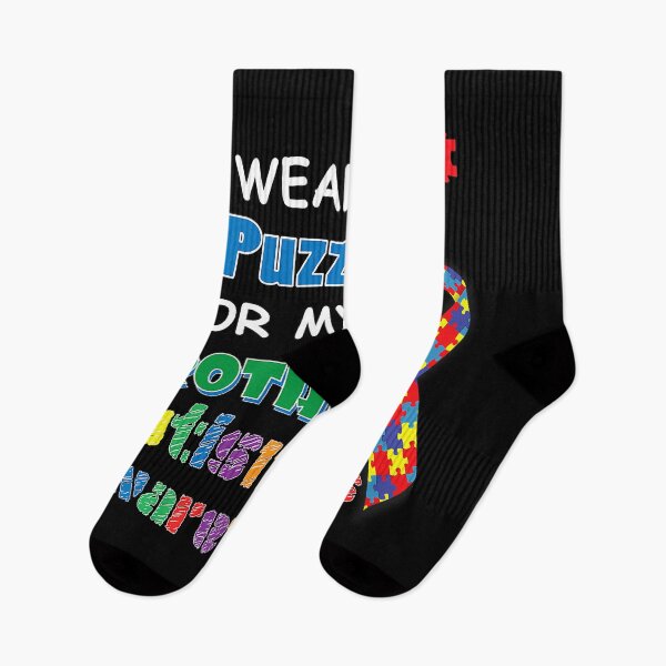 Item preview, I Wear A Puzzle For My Brother Autism Awareness designed and sold by HaaChris-Artis.