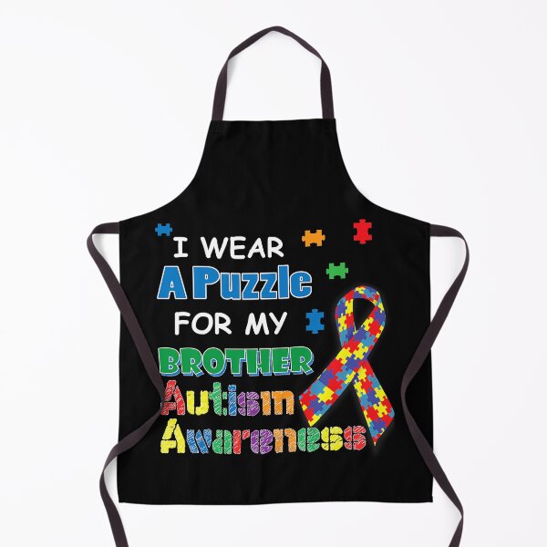 Item preview, I Wear A Puzzle For My Brother Autism Awareness designed and sold by HaaChris-Artis.