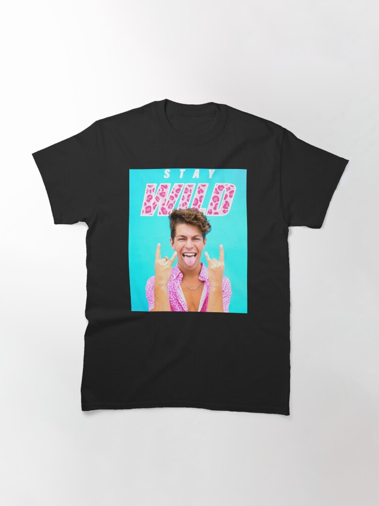 Thumbnail 3 of 7, Classic T-Shirt, Ben azelart Stay Wild Fire designed and sold by FisherMilt.