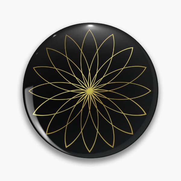 Item preview, Lotus flower - graphic - hl. Geometry - graphic design designed and sold by TShirtsundMehr.