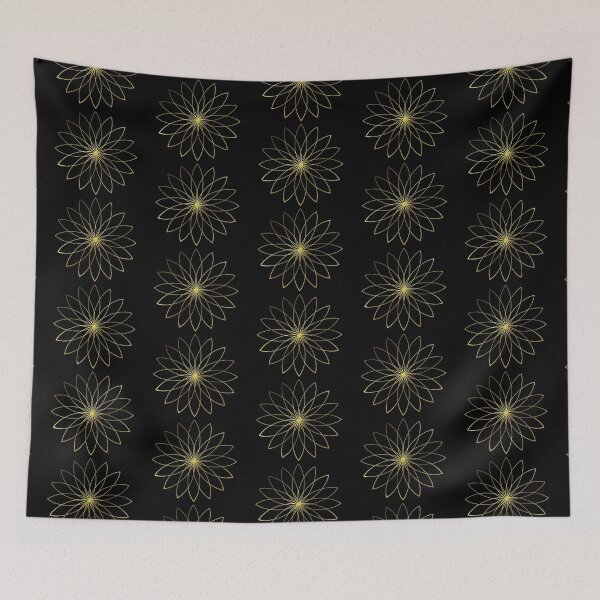 Item preview, Lotus flower - graphic - hl. Geometry - graphic design designed and sold by TShirtsundMehr.