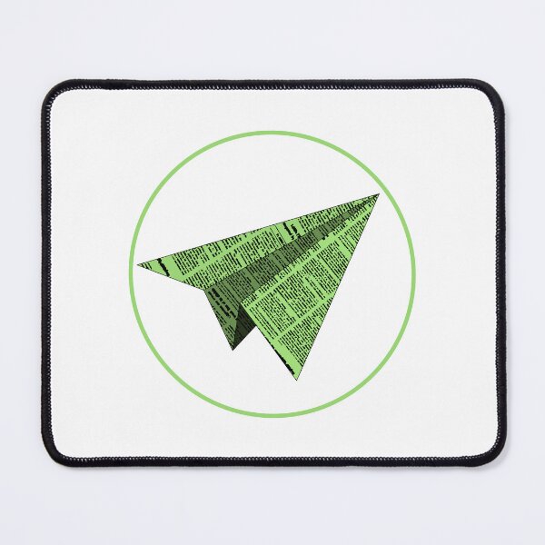 Item preview, Fun green newspaper plane, paper plane, flying paper plane plane, toy plane, designed and sold by Hollyharry.