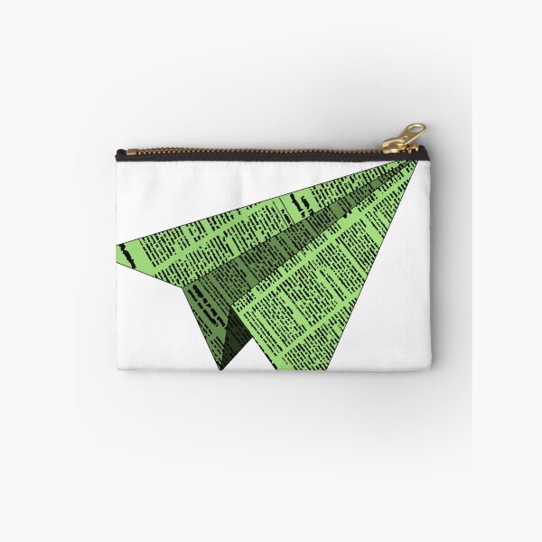 Item preview, Fun green newspaper plane, paper plane, flying paper plane plane, toy plane,  designed and sold by Hollyharry.