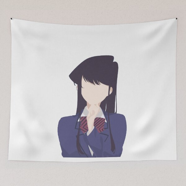 Item preview, Komi-san designed and sold by WaifuCenter.