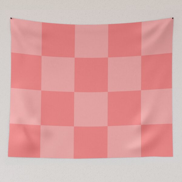 Item preview, Awesome Dark and Light Rose Color Check Pattern designed and sold by DesignDrawn.