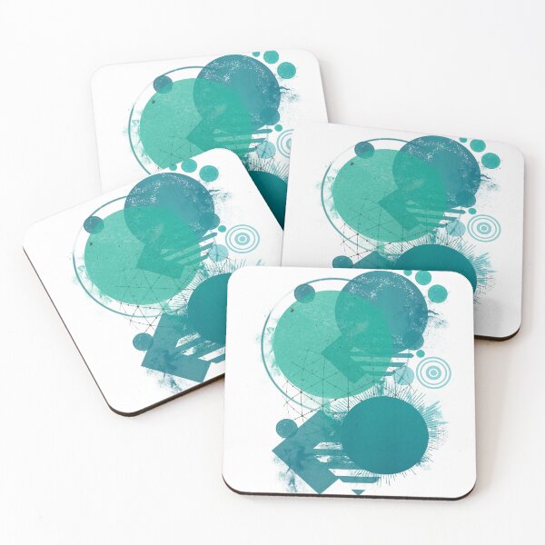 Item preview, BLUEGREEN GEOMETRIC ART. designed and sold by domingoepil24.