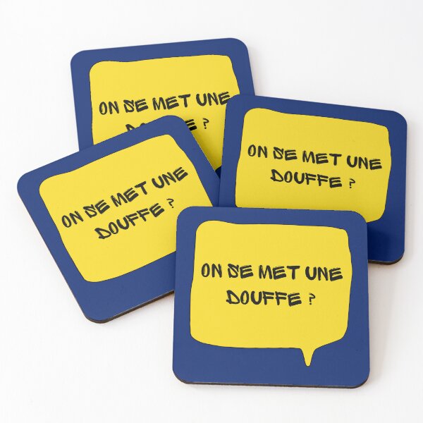 Item preview, Belgian expression which means "Are we getting drunk" in a yellow comic bubble designed and sold by PausePapote.